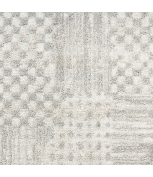Nourison Glam Silver Grey GLM09 3 ft. 11 in. X 5 ft. 11 in. Rect. Rug