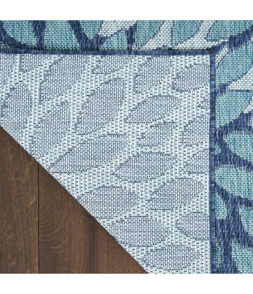 Nourison Garden Oasis Navy GOA06 8 ft. X 10 ft. Rect. Rug