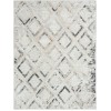 Nourison Dekor Grey Charcoal DEK05 5 ft. 3 in. X 7 ft. Rect. Rug