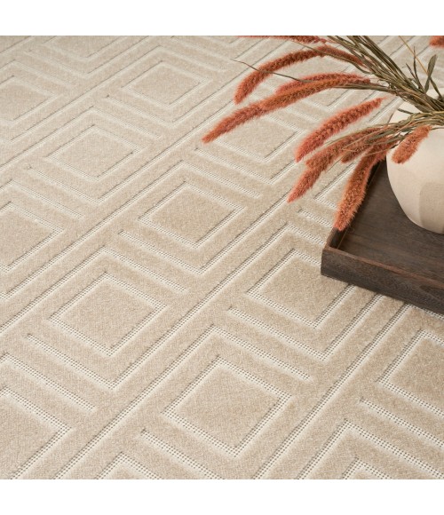 Nourison Casual Beige CSU03 5 ft. 3 in. X 7 ft. Rect. Rug
