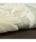 Nourison Aloha Ivory Sage ALH33 3 ft. 6 in. X 5 ft. 6 in. Rect. Rug