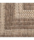 Nourison Tulum Brown TLM04 8 ft. X Round Rug