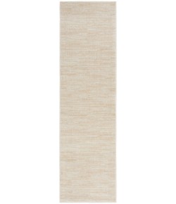 Nourison Essentials - Nre01 Ivory Beige Area Rug 2 ft. X 6 ft. Rectangle