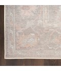 Nourison Vintage Washables Grey VWS09 5 ft. 3 in. X 7 ft. 3 in. Rect. Rug