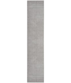Nourison Essentials - Nre01 Silver Grey Area Rug 2 ft. 2 in. X 16 ft. Runner