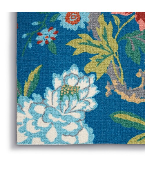 Waverly Sun N' Shade Area Rug SND82-Blue/Multicolor