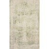 Nourison Astra Machine Washable Ivory Green ASW12 2 ft. 2 in. X 10 ft. Rectangle Rug
