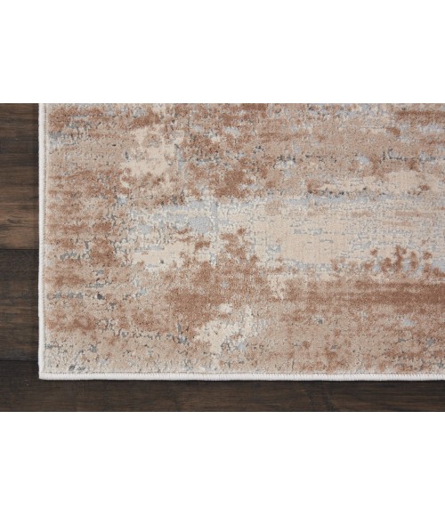 Nourison Rustic Textures Runner Area Rug RUS03-Beige
