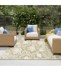 Nourison Aloha Ivory Sage ALH17 9 ft. X 12 ft. Rect. Rug