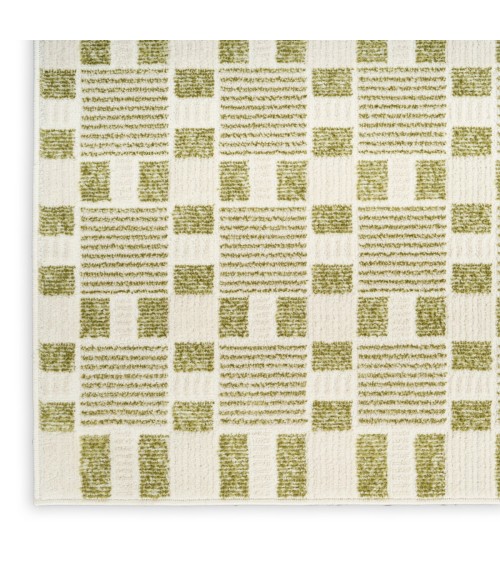Nourison Nordic Green NRC13 2 ft. X 6 ft. Rect. Rug