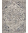 Royal Terrace Area Rug Kathy Ireland Royal Terrace Area Rug KI44 Beige Blue 5'3" x 7'3"