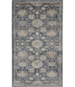 Nourison Concerto Blue Beige CNC06 2 ft. 2 in. X 3 ft. 9 in. Rect. Rug