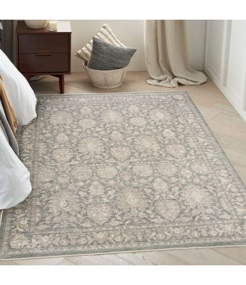 Nourison Outlines Sage Ivory OLN08 5 ft. 3 in. X 7 ft. 3 in. Rect. Rug
