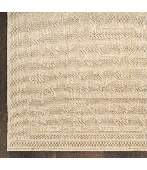Nourison Tulum Cream TLM05 2 ft. 2 in. X 10 ft. Rect. Rug