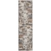 Nourison Tangra 2ft. 2in. x 7ft. 6in. Grey/Multi Modern Indoor Rug