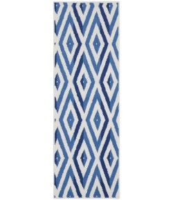 Nourison Whimsicle - Whs04 Ivory Blue Area Rug 2 ft. X 6 ft. Rectangle
