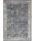 kathy ireland Home Malta Area Rug MAI12-Navy/Ivory