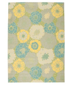 Nourison Home & Garden - Rs021 Green Area Rug 7 ft. 9 X 10 ft. 10 Rectangle