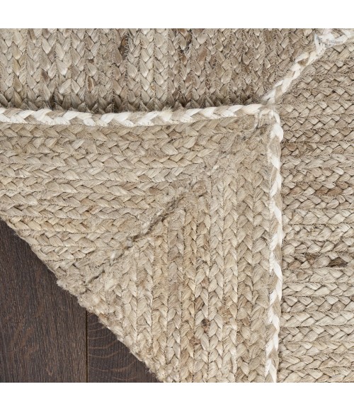Nourison Terrazzo Jute Natural Grey TRJ01 5 ft. X 7 ft. Rect. Rug