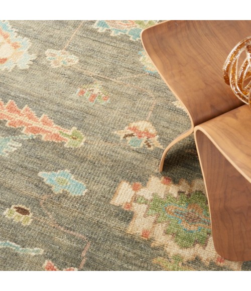 Nourison Odessa Area Rug ODS02-Dark Grey Multicolor