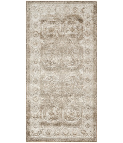 Nourison Dekor Ivory Taupe DEK01 2 ft. X 4 ft. Rect. Rug
