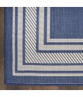 Nourison Horizon Indoor/Outdoor Navy HOZ03 9 ft. X 12 ft. Rect. Rug