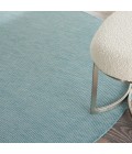 Nourison Positano Round Area Rug POS01-Aqua