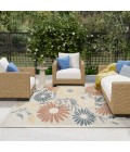 Nourison Aloha Ivory Rose ALH33 9 ft. X 12 ft. Rect. Rug