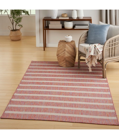 Nourison Positano Rainbow Ivory POS03 4 ft. X 6 ft. Rect. Rug