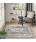 Nourison Quarry Grey/Ivory QUA07 4 ft. X 6 ft. Rect. Rug