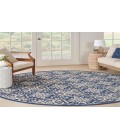Nourison Aloha Blue ALH34 7’10” Round Rug