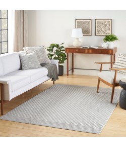 Nourison Casual Light Grey CSU02 3 ft. 11 in. X 5 ft. 11 in. Rect. Rug