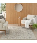 Nourison Oushak Home Cream OUS01 6 ft. X 9 ft. Rect. Rug