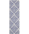 Nourison Grafix Runner Area Rug GRF06-White/Blue