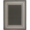 Nourison Horizon Indoor/Outdoor Black HOZ03 10 ft. X 14 ft. Rect. Rug