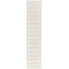 DKNY Pure Multi Weave 2ft. 3in. x 10ft. Ivory Contemporary Indoor Rug