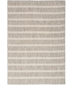 Nourison Positano Grey Ivory POS03 6 ft. X 9 ft. Rect. Rug
