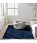Calvin Klein Surfaces Navy SFC01 5 ft. 3 in. x 7 ft. 3 in. Rect. Rug