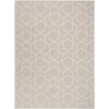 Nourison Horizon Indoor/Outdoor Grey HOZ01 4 ft. X 6 ft. Rect. Rug