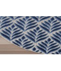 Nourison Aloha Blue ALH35 7’10” Round Rug