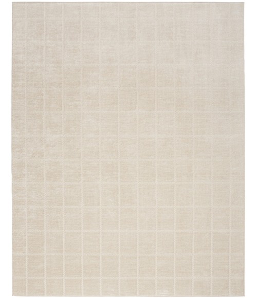 Nourison Serenity Home Ivory Cream SRH05 10 ft. X 14 ft. Rect. Rug