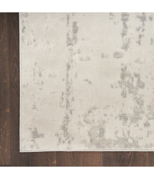 Nourison Concerto Cream Grey CNC01 5 ft. 3 in. X 7 ft. 3 in. Rect. Rug