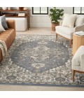 Nourison Concerto Blue CNC05 8 ft. 10 in. X 11 ft. 10 in. Rect. Rug