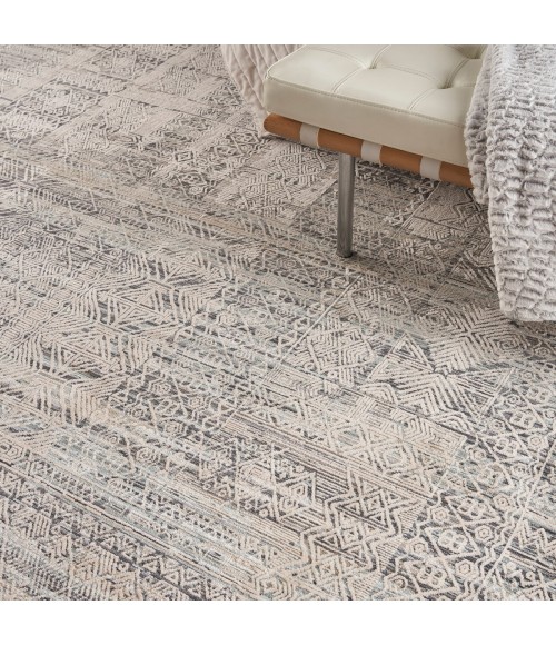 Nourison Nyle Ivory Blue NYE06 7 ft. 10 in. X 10 ft. 1 in. Rect. Rug