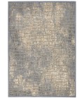 Nourison SAHARA Area Rug kathy ireland Home Sahara Area Rug KI395-Blue/Grey