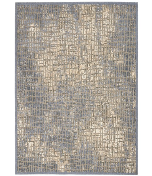 Nourison SAHARA Area Rug kathy ireland Home Sahara Area Rug KI395-Blue/Grey
