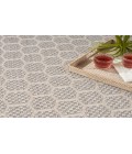 Nourison Reversible Indoor Outdoor Grey Rug RVB01 9 ft. X 12 ft. Rectangle - Rugs Town Nourison Reversible Indoor Outdoor Grey RVB01 9 ft. X 12 ft. Rectangle Rug
