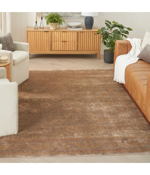 Nourison Luxurious Taupe LRS02 8 ft. X 10 ft. Rect. Rug