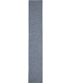 Nourison Positano - Pos01 Navy Blue Area Rug 2 ft. 2 X 12 ft. Rectangle