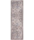Nicole Curtis Machine Washable Series 1 Area Rug SR103 Ivory/Latte 7' Runner